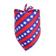 thumbnail image 2 of Tuobarr Dog Collar, American Flag Dog Bandana, Pet Patriotic Scarf, Premium Durable Reversible USA Bandana for Small S Dogs Cats D A, 2 of 2