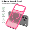 thumbnail image 4 of IPhone 17 Pro Max Case [Compatible with ]Translucent Matte Phone Cover, [Military Grade Drop Protection] Slim Durable Shockproof Protective Bumper, 4 of 5