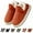 Orange, variant on Hadanceo Sunshine Cloud Slippers, Hadanceo Thickened Plush Slipper, Casual Warm Cotton Boots Home Shoes