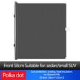 thumbnail image 2 of Persiana de succión sin agujeros para balcón, Aislamiento de calor para dormitorio, Persianas enrollables retráctiles, Persianas de pantalla solar retráctiles para oficina en casa, Negro, 58*125cm, 2 of 9