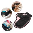 thumbnail image 4 of Guante de baño ligero para mascotas 1 Pc Unique Bargains para baño rosa TPR malla, 4 of 4