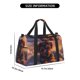 thumbnail image 3 of Easygdp Puppy Lying On A Cloud Bolsa de Gimnasio, Bolsa de Viaje Duffel, Bolsa de Fin de Semana con Compartimentos, Bolsa de Mano para Noche, 3 of 7