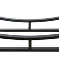 thumbnail image 2 of Sophia & William Garden Steel Firewood Log Rack with Kindling Holder - Black, 2 of 7