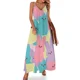 thumbnail image 1 of Vestido sin mangas Peeps, vestido suelto para mujer, vestido de verano para mujer, vestido largo para mujer, 1 of 6