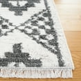 thumbnail image 3 of SAFAVIEH Augustine Norman Geometric Area Rug, Gray/Ivory, 5' x 7'7", 3 of 11