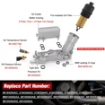thumbnail image 2 of FIWARY Aluminum Housing Oil Filter Assembly Fits for 2011-2016 Jeep Dodge Chrysler 926-876, 2 of 8