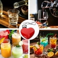 thumbnail image 7 of Elainilye Keychain Whiskey Flask, Heart Shaped 1oz Stainless Steel Food Grade, Portable Bottle Gift for Him or Her Travel Parties, 7 of 7