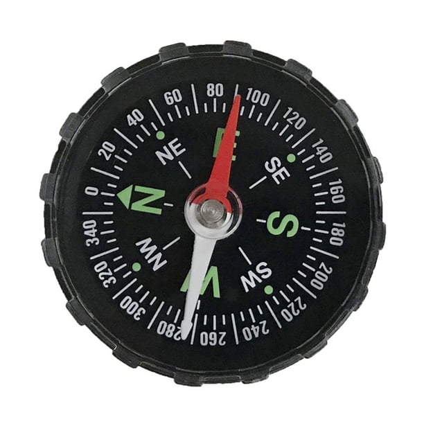 Compass Outdoor Survival Guider Navegación Botón Diseño Bolsillo