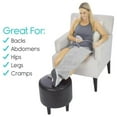 thumbnail image 3 of Vive Moist Heating Pad, Electric Heated Wrap for Heat Therapy on Back, Knee, Shoulder, Neck Pain, Period Menstrual Cramps, Cats, Dogs, Pets - Portable  (12" x 15"), 3 of 9