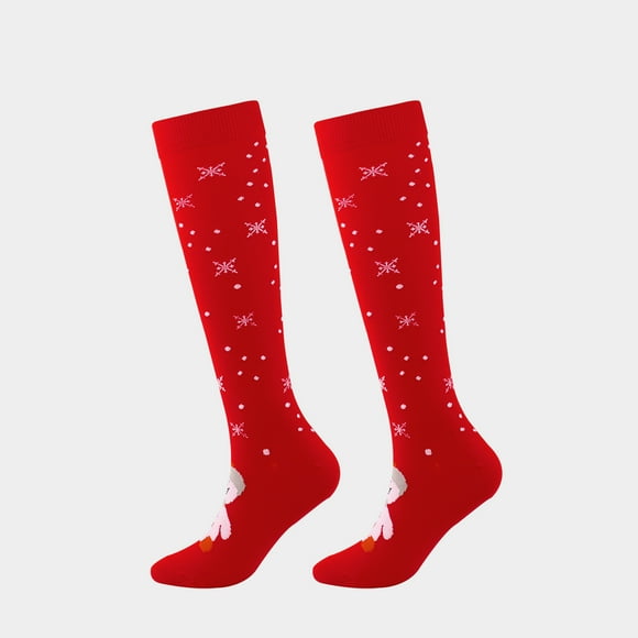 Medias de compresión para adultos, medias de Navidad, medias de compresión para Halloween