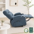 thumbnail image 4 of GASEE Power Lift Electric Recliner Chair for Elderly - Heavy Duty Safe Reclining Mechanism, Fabric Sofa for Living Room,Blue, 4 of 11