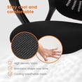 thumbnail image 7 of Atilioo Ergonomic Office Chair, Comfy Desk Chair with Adjustable Height & Lumbar Support, Mesh Swivel Rolling Computer Chair with Armrests for Adults, Black, 7 of 7