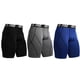 thumbnail image 1 of Pantalón Corto Deportivo TFixol Negro y Gris y Azul 3X-Large, 1 of 8
