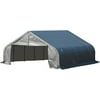 ShelterLogic 18x24x11 Peak Style Shelter, Grey Cover