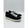 thumbnail image 2 of Isaac Mizrahi Women's Lace-Up Glitter Sneaker - Black, US 8.5M, 2 of 10