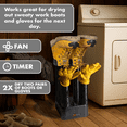 thumbnail image 4 of JobSite Boot Dryer with Heat Blower Fan, Glove & Shoe Dryer, Helps Reduce Odors, 4 of 7