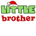 thumbnail image 2 of CafePress - Little Brother Christmas Body Suit - Long Sleeve Cotton Baby Bodysuit, 2 of 4