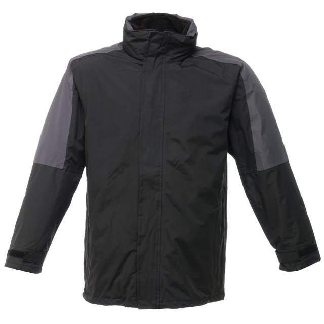 Regatta - Chaqueta 3 en 1 Modelo Defender III hombre caballero (impermeable y cortavientos) (Negro/ Gris) Regatta UTRW1192_blacksealgrey