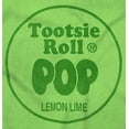 thumbnail image 2 of Lemon Lime Flavored Tootsie Roll Pop Men's Graphic T Shirt Tees Brisco Brands 3X, 2 of 6