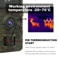thumbnail image 4 of 1080P 12MP Trail Camera, Hunting Camera Monitoring For Waterproof Hunting Camera With PIR Thermoinduction Start/38 Infrared Lights To Fill Light, 4 of 8