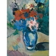 thumbnail image 3 of Trujillo, Jose 12x14 Black Modern Framed Museum Art Print Titled - Blue Vase, 3 of 5