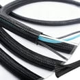 thumbnail image 2 of Hearth & Gear Split Wire Tubing Protector Sleeve Braided Management For TV/Computer/Home /Engine Cord Protectors From No Chew, 2 of 6
