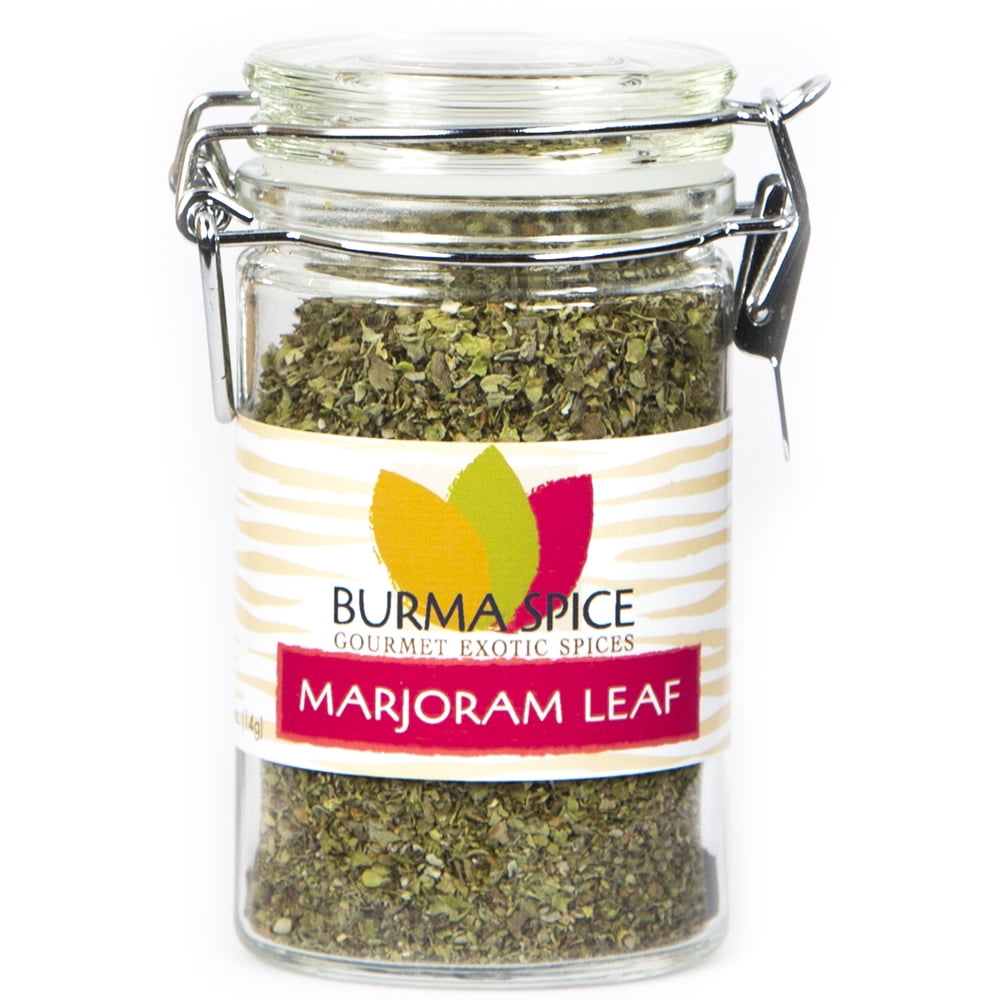 Burma Spice Marjoram Leaves Dried Mediterranean Herb Cut and Sifted 0
