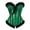 Green, variant on Gyujnb Halloween Women Solid Striped Shapewear Corset, Satin Weave for Themed Party Evening Social Outings,XL
