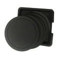 thumbnail image 3 of veasfak 7x Table Coaster Set Heat Resistant Placemat Holder for Home Kitchen black, 3 of 9