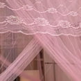 thumbnail image 3 of SUNSIOM Mosquito Net Tent for Bed, Three Side Opening Canopy Netting for Bedroom without Mosquito Net Holder, Princess Bed Canopy, 3 of 3