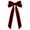 Red, variant on 2026 New Velvet Ribbon Bows 10.2"x5.1" Pre Tied Christmas Velvet Bows with Twist Tie for Gift Packaging Christmas Tree Wreaths Door Windows Wedding Party Decoration(Burgundy)