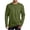 Army Green, variant on Men's Long Sleeve Workout Shirts with Thumb Holes, Athletic Running Gym Hiking Shirts, Undershirts Beige,2XL
