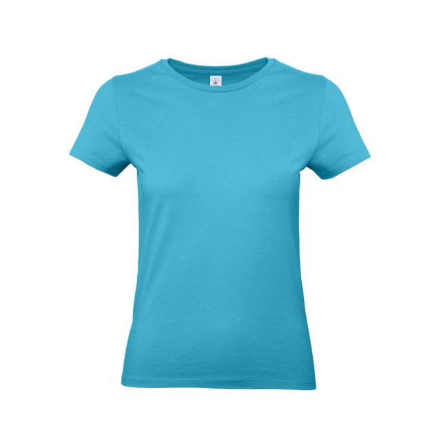 B&C - Camiseta básica para mujer (Azul Piscina)