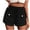 Black, variant on TIHLMK Womens Pants Short Fashion Women Sweat Shorts Summer Casual Loose Pocket Solid Pockets High Waist Short Gift for Women