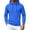 Royal Blue_003, variant on Fleece Hoodie Pullover Men Fashion Casual Long Sleeve Drawstring Sweat Shirt Fall Winter Thermal Athletic Tops with Pockets Dark Gray XL