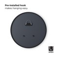 thumbnail image 2 of Umbra Hub Decorative  Round Wall Mirror,Black, 2 of 6