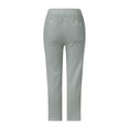 thumbnail image 6 of Women's Casual Pants Women Casual High Waist Pants Drawstring Capri Pants With Pockets Wide Leg Cropped Pants For Women,Gray Women's Casual Pants XXL, 6 of 6
