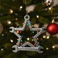 thumbnail image 5 of PPKVUFD Mechanic Wrench Ornament - Mechanic Christmas Ornaments - Gifts for Mechanical Engineers, Mechanics Men, Husband - Tool Christmas Ornaments - Mechanics Decor - 2D Acrylic Ornament 2025, 5 of 8
