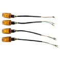 thumbnail image 4 of 4pcsUniversal 12V Motorcycle Turn Signal Indicator Light Turning Amber Lamp Bulb Motorbike Lamps Blinker Flash Bike Lamp, 4 of 7