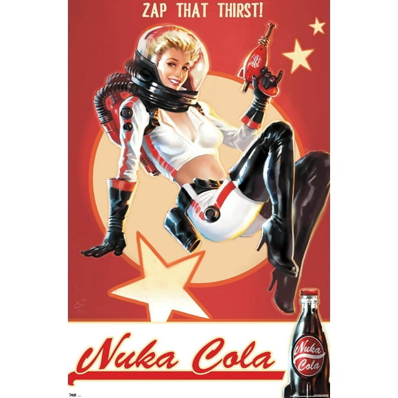 shiyou-Fallout 4 - Nuka Cola - Zap That Thirst! Wall Poster