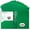 Green, variant on ViVin Sturdy Plastic Folder with Pockets and 3 Prongs, 5 Pack, Assorted Color Lighting Pattern