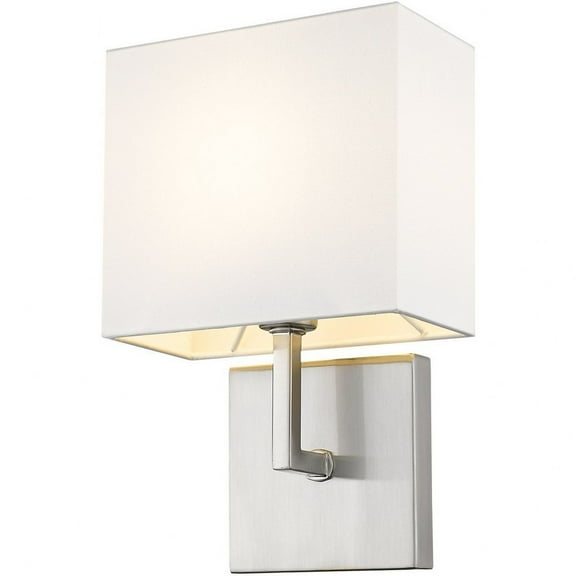 1 Light Wall Sconce In Transitional Style-11.25 Inches Tall And 7 Inches Wide-Brushed Nickel Finish Z-Lite 815-1S-Bn