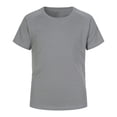 thumbnail image 5 of Razzly Men's Athletic T-Shirts for Outdoor Sports - Short Sleeve UPF 50+ Quick Drying Swim Shirt Rash Guard for Summer Activities(Grey,3XL), 5 of 5