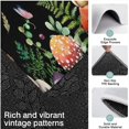 thumbnail image 3 of Red Mushroom Snail Black Pattern Kitchen Rugs Sets Of 3,Kitchen Runner Rugs Non Skid Washable,Decorative Kitchen Floor Mats for Kitchen,Sink,Laundry,17"x30"+ 17"x47" + 17"x59", 3 of 6