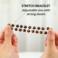 thumbnail image 2 of Pulsera de ojo de tigre con cuentas de 0.315 in para mujeres y hombres – Pulsera de cristal de ojo de tigre para curación espiritual y energía positiva, 2 of 5