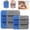 Blue, variant on Sand Removal Bag - Beach Sand Remover with Gloves & Brush - Polyester Sand Removal Powder Bag - Gray Blue Sand Cleaner for Body Courtyard Garden