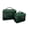 green, variant on Genuine Cowhide Leather Crocodile Embossed Jewelry Case, Women's Top-handle Storage Bag,Cosmetic Box