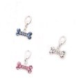 thumbnail image 3 of 1 Pce Collier pour Chat Chiot en Cristal, Colliers pour Animaux Bling en Strass Colliers pour Chien Pendentif à Paillettes Collier pour Chat Ajustable en Cristal Collier Élastique pour Animal, m, Rose, 3 of 9