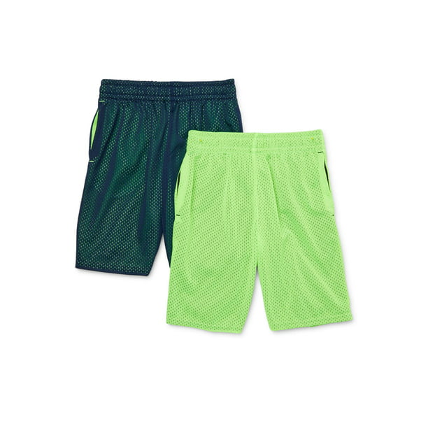 Athletic Works Boys Mesh Shorts, Sizes 4-18 & Husky - Walmart.com ...