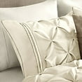 thumbnail image 4 of Madison Park Laurel Comforter Set, Full, Ivory, 4 of 5